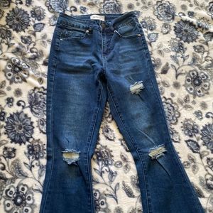 BRAND NEW (without tags) BAMBOO bootcut jeans.